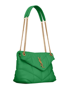 Puffer Small Chain Bag in Quilted Lambskin